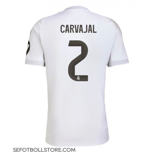 Real Madrid Daniel Carvajal #2 Replika Hemmatröja 2025-26 Kortärmad